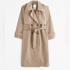 Abercrombie classic trench coat. New without tags. Small